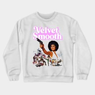 Retro Velvet Smooth ))(( Cult Classic Crewneck Sweatshirt